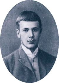 Александр Николаевич Бенуа, 1887 г. (в возрасте 17-ти лет)