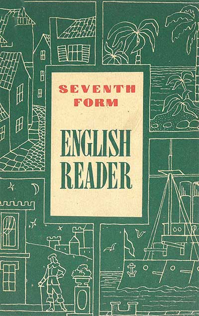 Книга для чтения к учебнику английского языка для 7 класса. Копыл, Боровик. — 1979 г