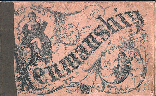Penmanship Made Easy. Учебник каллиграфии. Комер, Линтон. — 1864 г.