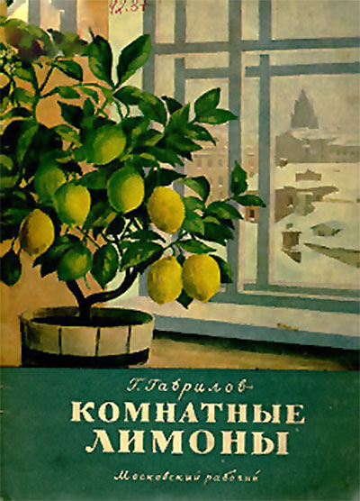 Комнатные лимоны. Гаврилов Г. С. — 1955 г
